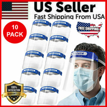 10-Pack Face Shield Reusable Washable Protection Cover Face Mask Made in USA - £6.75 GBP