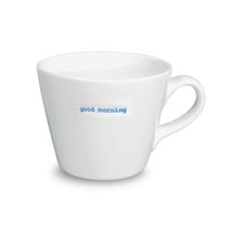 Keith Brymer Jones Word Range Standard Bucket Mug, 350ml, Good Morning!,... - £33.15 GBP