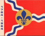 Official City of St. Louis Flag St. Louis MO Postcard PC574 - £3.92 GBP