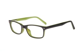 Laugh Out Loud Eyewear LOL-22 Black &amp; Green Eyeglasses 48/16/130 - $24.70