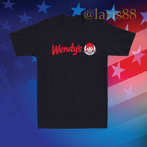 Wendy&#39;s Fast Food Shirt Wendy&#39;s Logo T-Shirt Mens USA Size S-5XL Many Color - £19.61 GBP+
