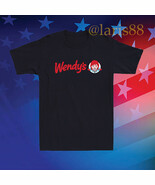 Wendy&#39;s Fast Food Shirt Wendy&#39;s Logo T-Shirt Mens USA Size S-5XL Many Color - $25.00+