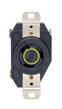 Leviton V-0-MAX 20 amps 125 V Single Black Locking Receptacle L5-20R - $16.95