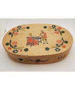 Vintage Shulton Old Spice OVAL Collectible Trinket Box Early American 9&quot;... - €14,44 EUR