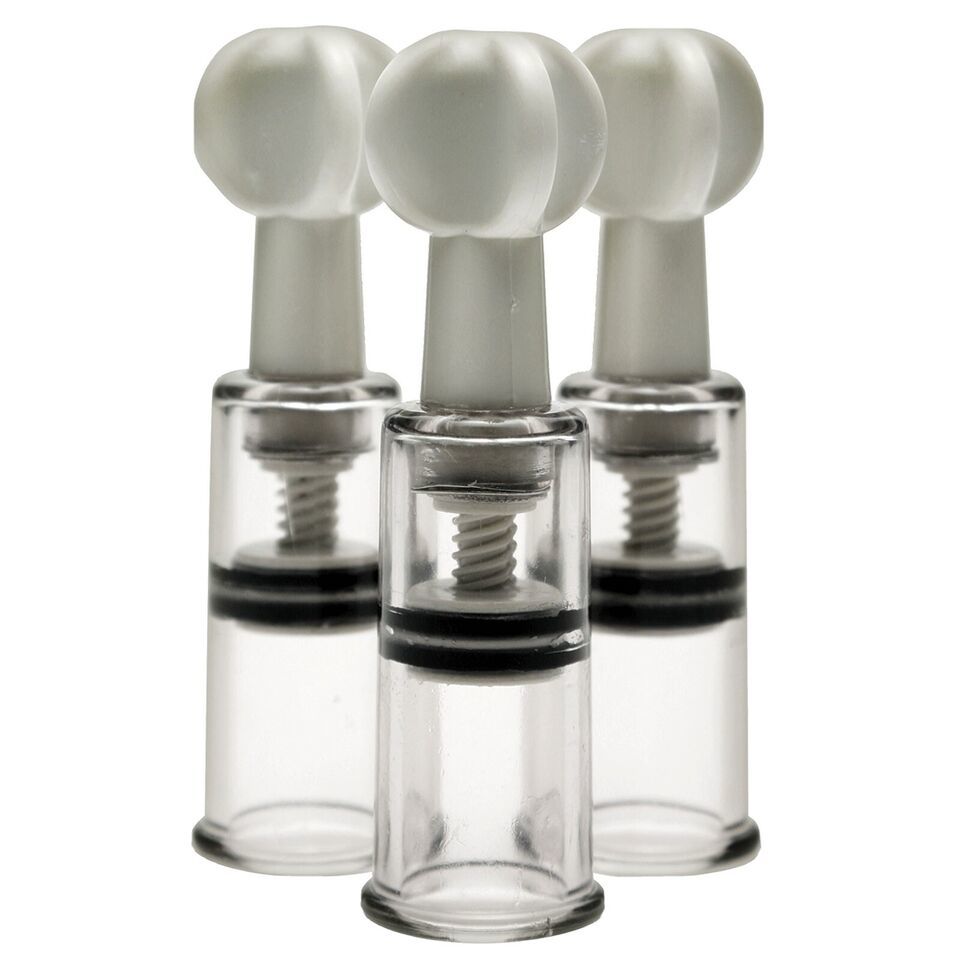 Nipple Sucker Clamps BDSM Breast Clit Pump Vacuum Suction Cup Sex Toy Fo... - $23.19