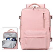 Pink Women Travel Backpack Waterproof Travel Luggage Bags Large Capacity Multifu - £62.01 GBP