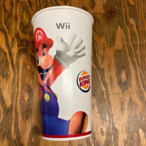 Burger King super Mario Wii promotional paper cup movie photo prop - £14.77 GBP