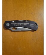 Buck 722 Spitfire Black Folding Lockback Knife Manual Opening 2022 Iron ... - $29.69