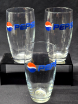 Vintage PEPSI COLA 6&quot; Glass - Flared Side Modern Style Logo - 16 Ounce S... - $19.78