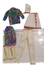 Vintage 1967 Mattel Barbie FRANCIE #1269 LEATHER LIMELIGHT White Paisley... - $1,631.16 MXN