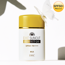 DHC SunCut Q10 EX Sunscreen milk SPF50+ PA+++ 50ml Suncare Brand New From Japan - £33.27 GBP