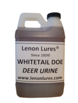 Lenon Lures Whitetail Doe Urine 64 oz Trusted by Hunters Everywhere Sinc... - £66.86 GBP