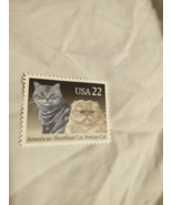 1988 USA 22¢ American Shorthair &amp; Persian Cats Postage Stamp #2375  MNH-... - £1.54 GBP
