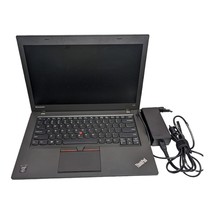 Lenovo ThinkPad 14" Screen T450 Laptop Core I5-5300U 2.3GHz 4 GB NO HDD Works - $108.90