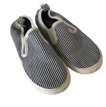 STELLA MCCARTNEY Kids Shoes Sneakers Blue White Striped Slip-Ons Sz 28 /... - $13.43