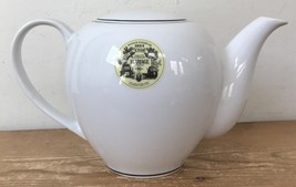 Mariage Freres Maison Fondee En 1854 White Porcelain China Tea Pot - $990.00