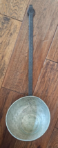 20&quot; Copper Turkish Ladle w Riveted Metal Handle / Vintage Kitchen Tool - $39.59