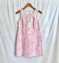 Lilly Pulitzer Kaylee Seashell Shift Dress SIZE 8 Shells Sea Cups Women ... - $46.99