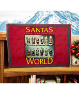 Vintage Santas From Around The World Hand Painted Heirloom Porcelain Set... - €29,91 EUR