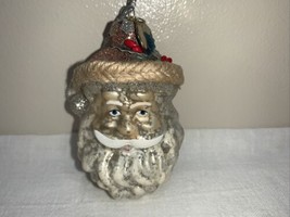 Victorian Trading Old World Santa Glass Christmas Ornament NEW - £11.67 GBP