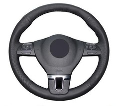 Diy Customized Car Steering Wheel Cover For Volkswagen Vw Gol Tiguan Pas... - £17.52 GBP