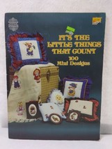 Designs By Gloria & Pat It's The Little Things That Count 100 Mini Designs 1980 - $17.82