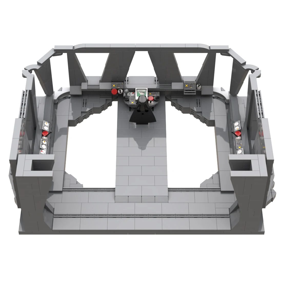 662pcs+ Custom Blocks DIY Assembly Space Wars Series Death Star Control Room - £76.47 GBP+