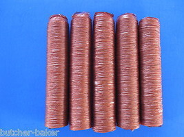 19 mm Snack Stick CASINGS for 23 lbs BEEF COLLAGEN  Pepperoni sausage - £15.47 GBP