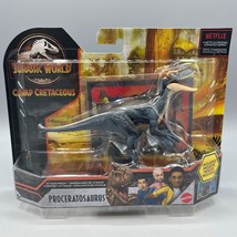 Jurassic World Camp Cretaceous Proceratosaurus 6&quot; Dinosaur Attack Pack Mattel - £10.27 GBP