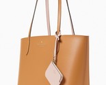 Kate Spade Ava Reversible Tan Brown Beige Leather Tote Pouch NWT K6052 $... - $138.59