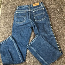 Tommy Hilfiger Jeans Y2K 1990s Juniors Women Size 5 Starlet Tuxedo Print - $14.25
