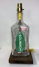 Hornitos Tequila Reposado Liquor Bar Bottle TABLE LAMP Lounge Light Wood... - $51.77