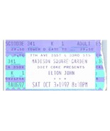 Elton John Ticket Stub October 3 1992 Madison Square Garden New York City - £19.45 GBP