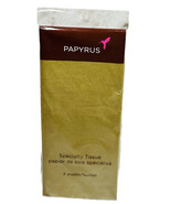 Papyrus Specialty Tissue 4 Sheets-Gold 14.4sq ft Total - $13.41 CAD