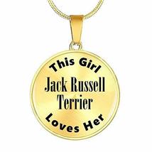Unique Gifts Store Jack Russell Terrier - 18k Gold Finished Luxury Necklace - £39.29 GBP