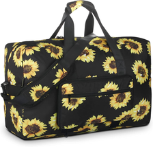 Weekender Carry on Bag Travel Duffle Medium Overnight for Women(Sunflower) - £32.13 GBP