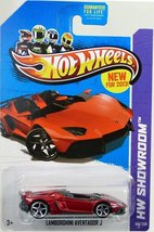 2013 Hot Wheels Hw Showroom 180/250 - Lamborghini Aventador J - Red - £16.95 GBP