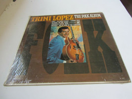 1965 12&quot; Lp Record Reprise R6147 Trini Lopez The Folk Album - £7.98 GBP