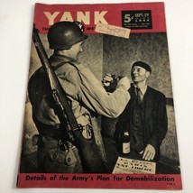 1944 WWII Army Yank Magazine Fighting War in France Demobilization Camp News etc - £13.15 GBP