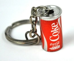1970&#39;s Coca-Cola Coke USA Key Chain Mini Can Miniature Can Keychain NOS Vintage - £7.03 GBP