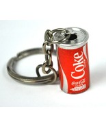 1970&#39;s Coca-Cola Coke USA Key Chain Mini Can Miniature Can Keychain NOS ... - $8.90