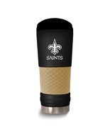 NFL New Orleans Saints 24 Oz. Stainless Steel Silicone Grip Tumbler w/Lid - €41,17 EUR