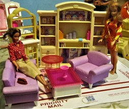Doll House Furniture - Doll Den,  2 Dolls & more - £20.42 GBP