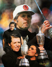 Gary Player PGA Golfer Art 02 Masters and Open Champion 8x10 - 48x36 - £19.97 GBP+