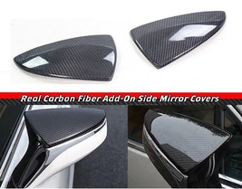 FOR 21-22 LEXUS IS300 IS350 IS500 REAL CARBON FIBER ADDON SIDE MIRROR CA... - £65.40 GBP
