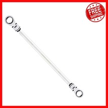 180° Rotating Flex-Head Ratcheting Box Wrench 9 mm x 11 mm - Durable &amp; E... - $627.23 MXN