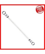 180° Rotating Flex-Head Ratcheting Box Wrench 9 mm x 11 mm - Durable &amp; E... - $46.81 CAD
