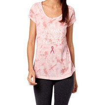 allbrand365 designer Womens Printed T-Shirt color Goddess Pink Size XS - £22.74 GBP