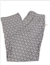 Michael Kors NEW Mens XL MK Logo Knit Pajama Loungewear Pants Alloy - £18.56 GBP