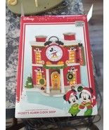 Mickey&#39;s Alarm Clock Shop Department 56 Disney Village 4057261 building ... - $148.47 CAD